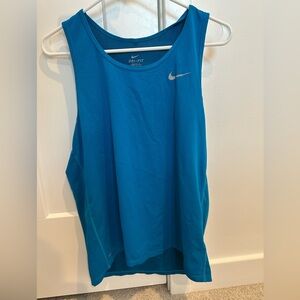 Men’s Nike Dri Fit Running Tank BLUE MED